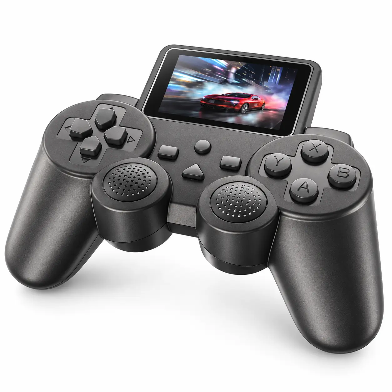 Game Controller with Built-in Screen for Enhanced Gaming Experience