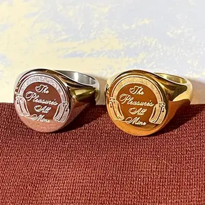 Pleasure's All Mine Signet Ring
