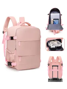 Ryanair & Wizz Air Boarding Backpack, Bookbag, Durable Backpack, Unisex Business Travel/commuter Laptop Bag, 40x30x20cm, Solid Color, Large Capacity, Casual Design