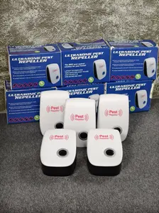 6 PCS UltraGuard Pro Plug-In Ultrasonic Pest Repeller, Chemical-Free Indoor Pest Control Unit for Rat Protection