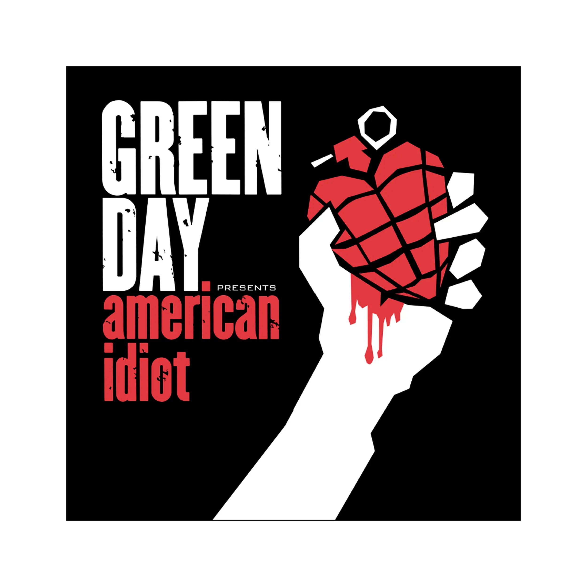 Green Day - American Idiot - 12x12 Poster
