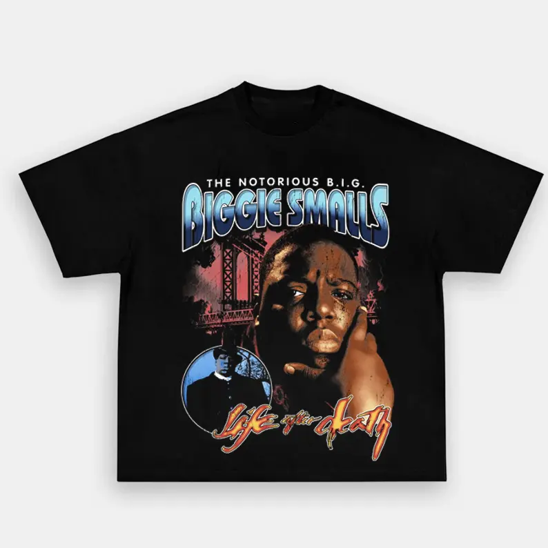 The Notorious B.I.G. Life After Death East Coast Hip Hop Vintage Unisex T Shirt HY5464