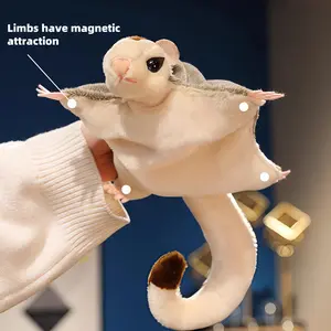 Cute Plush Toy of a Sugar Glider, Perfect for Home Decor, Shop Displays, And As a Fun Gift. Ideal for Birthdays And Holiday Presents