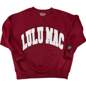 Lulu Mac Sweatshirt Maroon