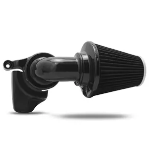 Monster Sucker Black Cone Air Filters Kits for Harley Davidson Touring Road King Street Electra Glide 2017-Up Softail Slim 2018-Up High Performance Intake Upgrade