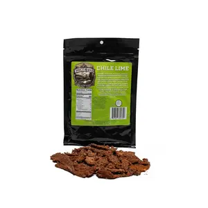 Woodsman's Reserve Chile lime brisket beef jerky.