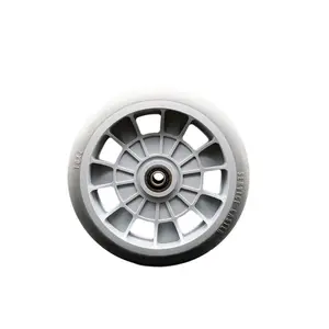 Service Caster Brand Replacement Wheel for Magliner Hand Truck Wheels 111075 111070 101030 - 10" x 2" Flat Free Wheel Only with a 2.125" Offset Hub and Ball Bearings - 600 lbs Capacity per Wheel