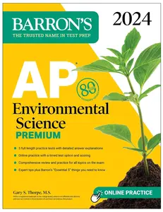USED-AP Environmental Science Premium, 2024: 5 Practice Tests + Comprehensive Review + Online Practice by Thorpe, Gary S. (Paperback)