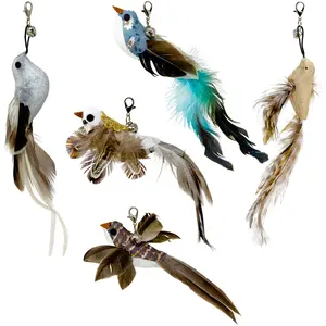 Whiskertons 5 Replacement Birds (Interactive Bird Simulation Cat Toy)