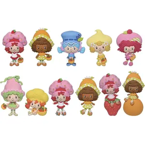 Strawberry Shortcake 3D Foam Bag Clip, Series 2 – Blind Bag (ONE Random Figure) – Character Keychain/Backpack Accessory | Official Licensed Merchandise