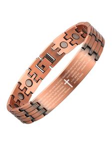 adjustable magnetic copper bracelets, fashionable jewelry for women & men, trendy all-match & exquisite jewelry for birthday gift, bangles bracelets, bible verse bracelet