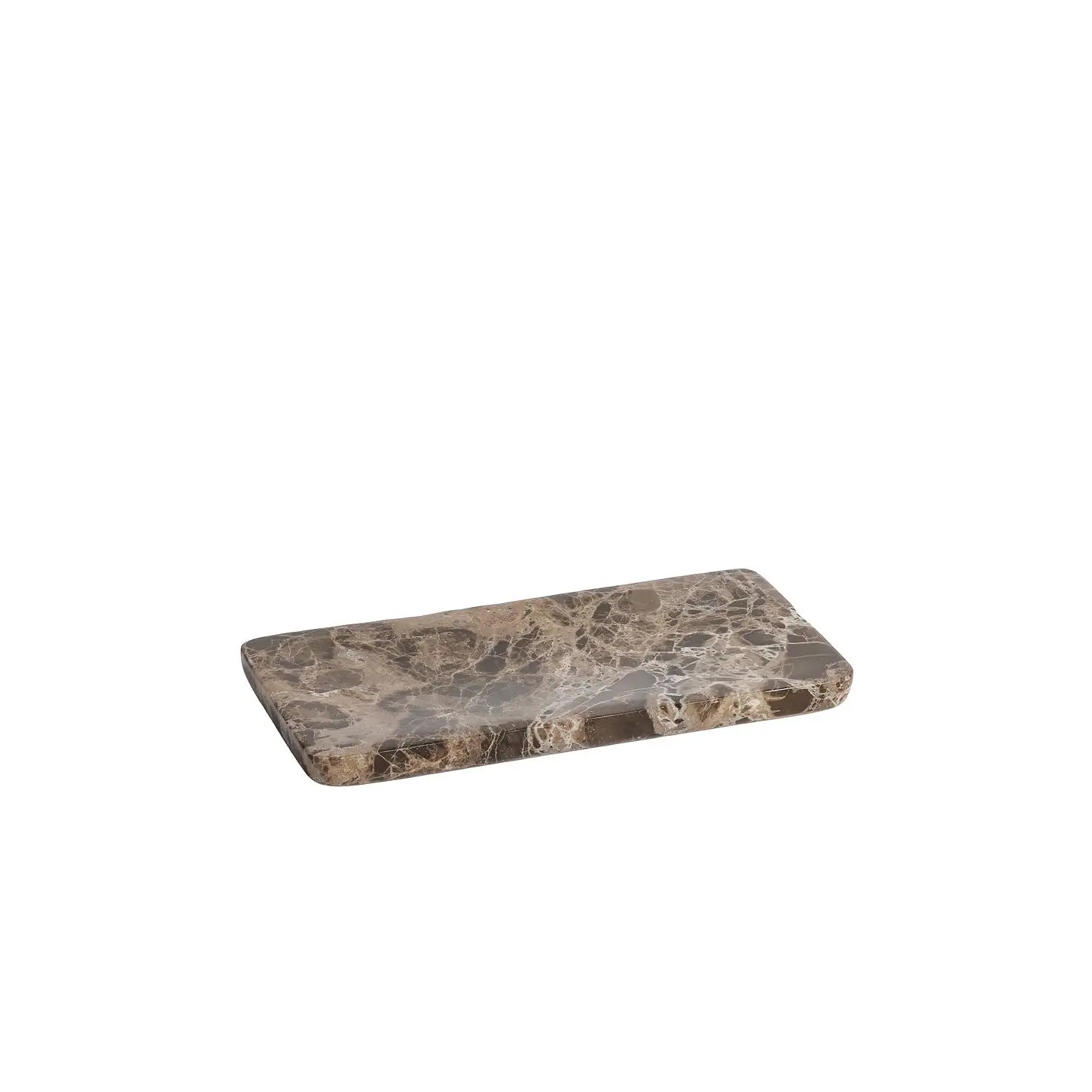 The Favorites Marble Vanity Tray in Marr?n Emperador