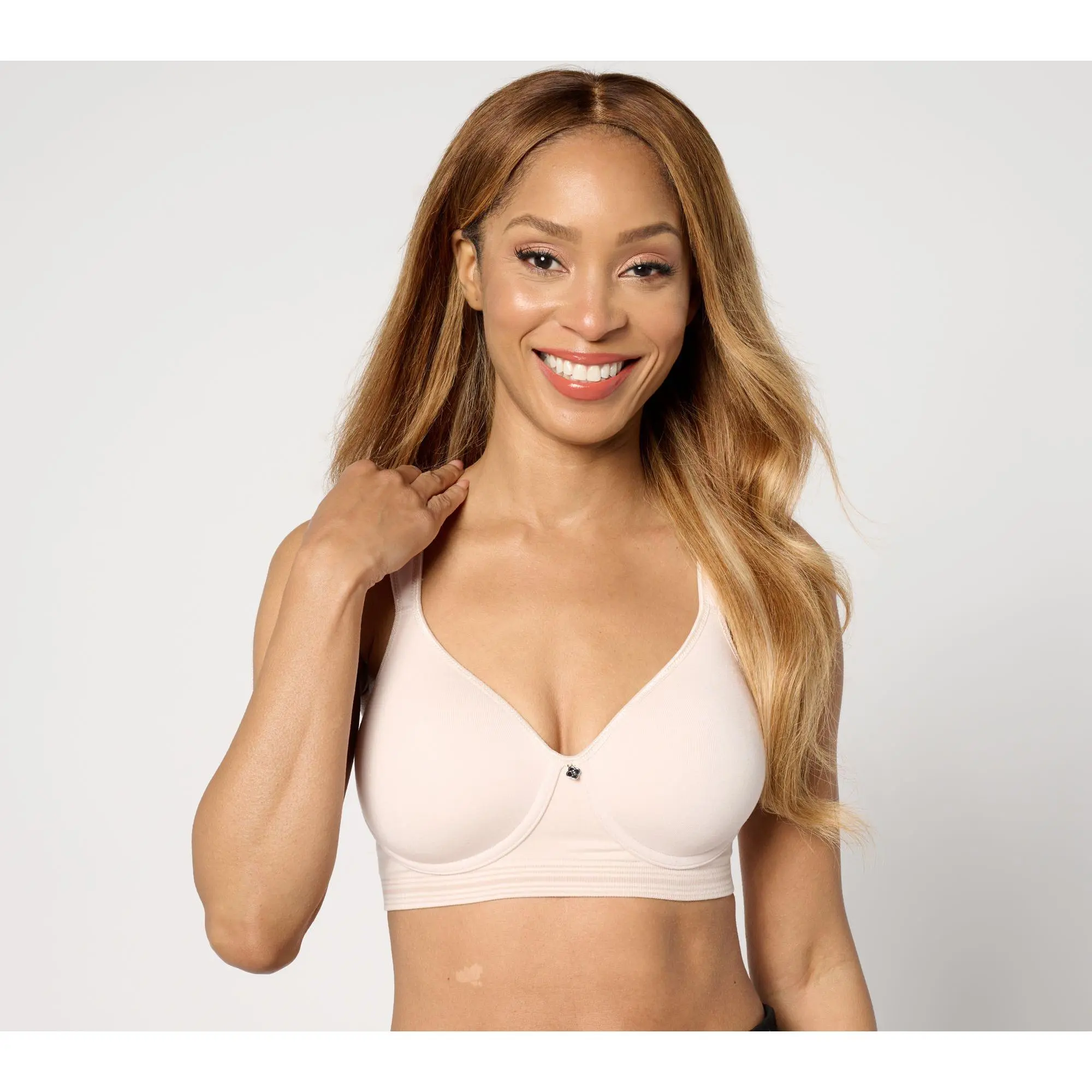 Breezies Comfort Breeze Seamless Wirefree T-Shirt Ba Breezies Comfort Breeze Seamless Wirefree T-Shirt Ba