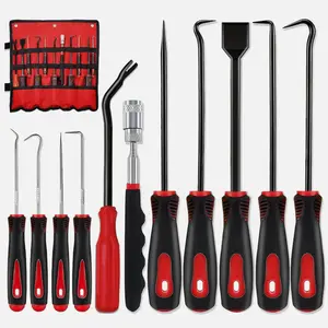 11PCS Precision Pick & Hook Set with Scraper and Magnetic Telescoping Tool Kit