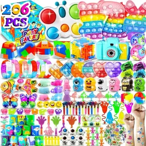 Party Favors & Treasure Box Assortment for Kids, Perfect Mix of Small Toys, Fidgets, and Novelty Items for Classroom Prizes, Goodie Bags, Stocking Stuffers, and Pinata Fillers - Great for Birthdays，and Holidays, party gifts