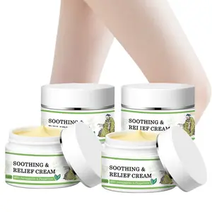Natural soothing ointment, herbal sensitive skin care cream, containing honeysuckle and peppermint, suitable for eczema, psoriasis and itching, gentle formula suitable for daily care. Moisturizers