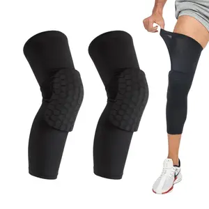 Knee Pads Knee Brace for Kids Youth Adult, Honeycomb Anti Collision Collision Avoidance Pad Compression Knee Sleeve for Volleyball Football Cycling Running Basketball Baseball,knee pads basketball ewing,hockey goalie gear wrap, anti-collision