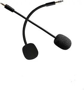 Mic Replacement 3.5mm Detachable  Microphone Boom Compatible with PDP Afterglow AG6 Ear Force  One Stealth 400 420x 450 500p 520 Recon 50x 50p 50 60p 150 Gaming Headset (2 PCS)