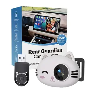 2026 Latest Baby Car Camera + Wireless Carplay Adapter, 1080P HD, Night Vision, 150° Wide Angle, Plug-And-Play, No Extra Screen Needed