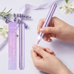 Nail Care Pen Set of 2, Nourishing Nail Cuticle Balm, Glossy Nail Surface, Softening & Cleaning Nail Care Tool, Essential Manicure Kit