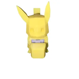 Pikachu Fidget Clicker - Yellow Design with Character Features, Ideal for Stress Relief and Fun Activities