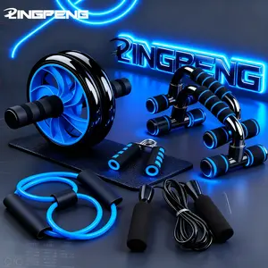 Home Ab Wheel Set, Abdominal Roller Wheel for Core Strength Training, Durable Exercise Equipment for Men & Women, Ideal for Home Gym Workouts