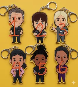 Acrylic Charm Keychains – The Pitt Second Set