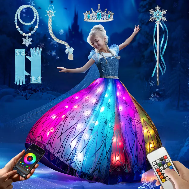 open lace back dress Cinderella's Glow Golden Sequin Gown