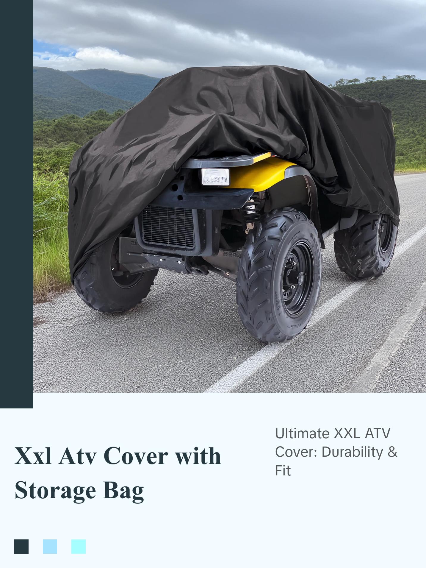 ATV Cover XXL 100"L x 47"/36"W x 48"H ATV Cover XXL 100"L x 47"/36"W x 48"H
