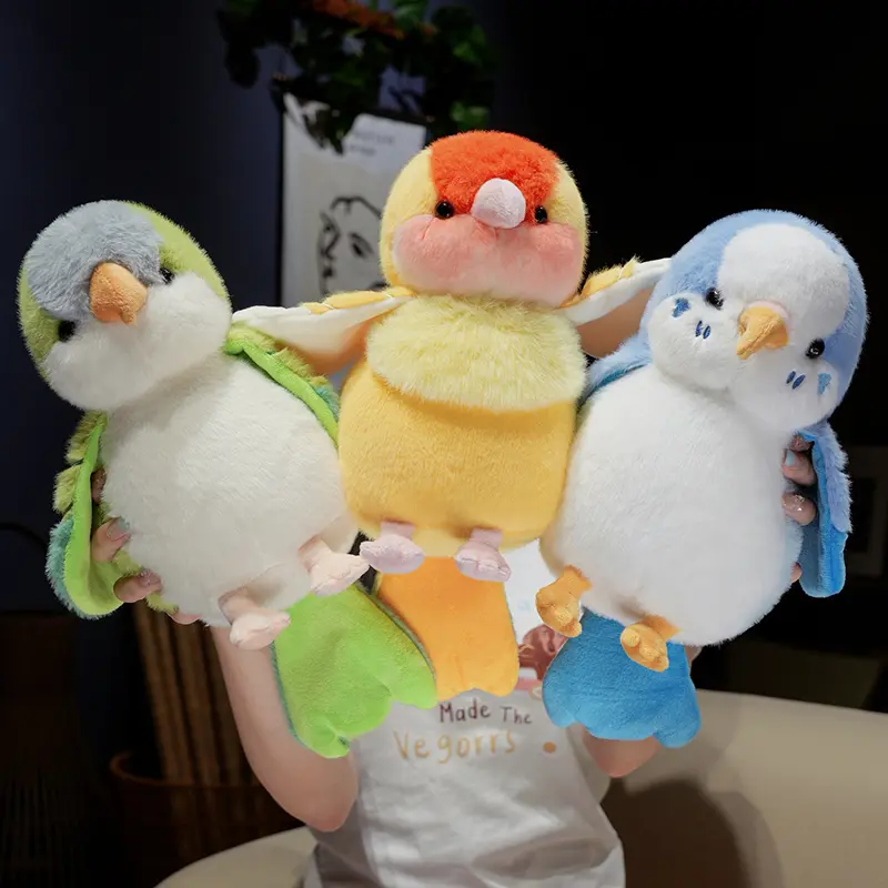 Cute Plush Bird Toy Back-to-School Gift for Girls and Boys Home Decor for Sofa Table Bedroom Easter Bird Ornament Soft and Adorable