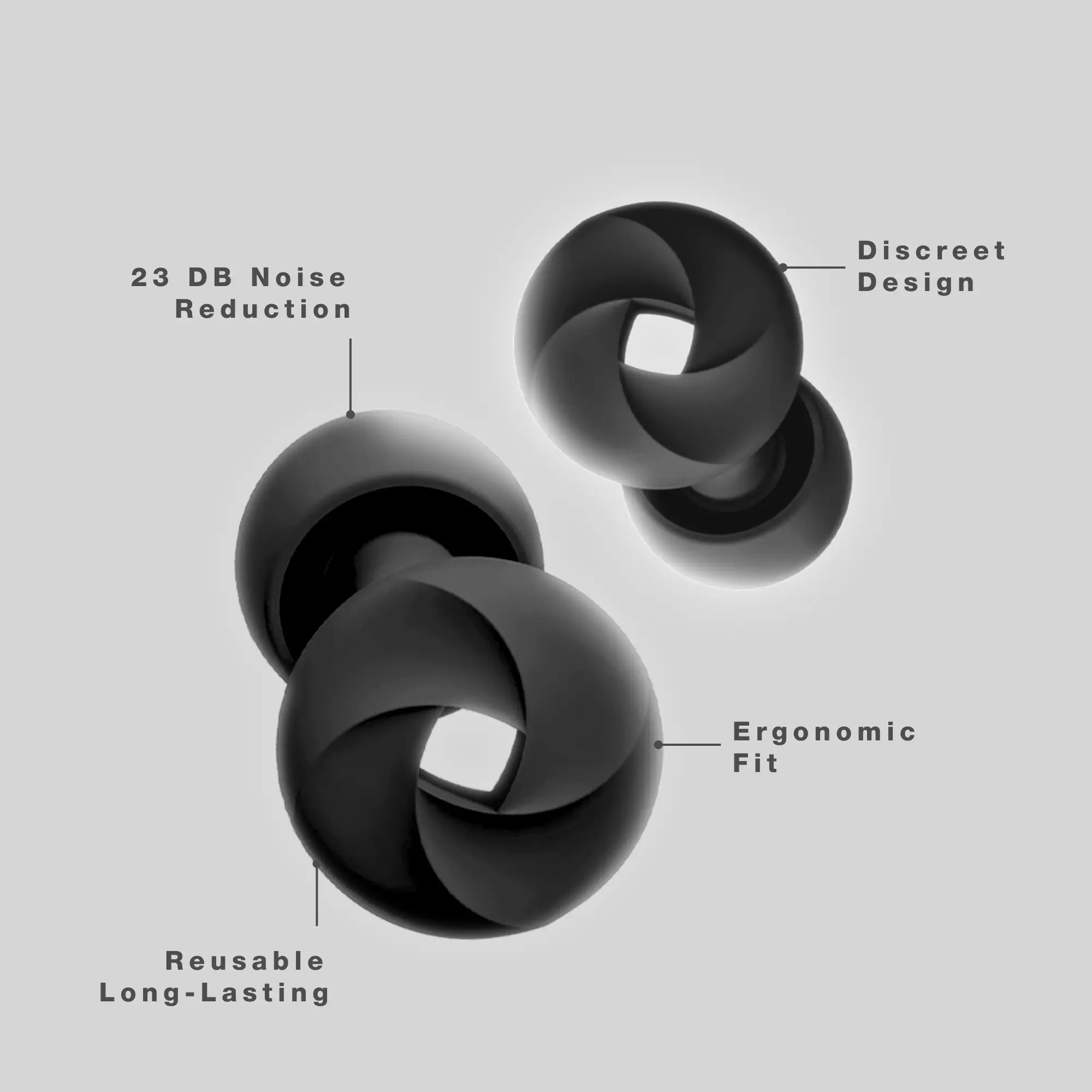 Free the Sheep M87 Sound Guards | 23 dB Noise Filtering Ear Plugs for Sleep, Focus, and Travel