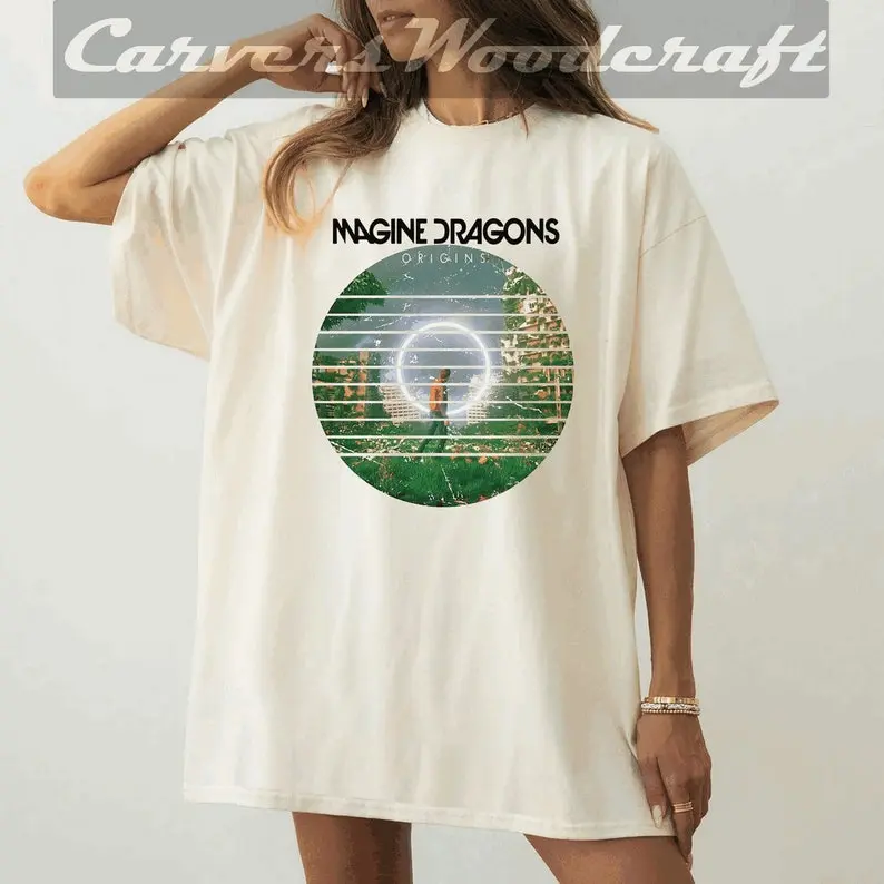 Imagine Dragons Band T-Shirt - Loom Tour 2024, 2024 Concert Tee