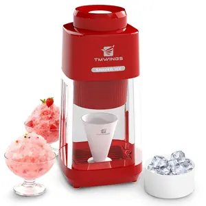 Electric Ice Shaver & Crusher – Portable Snow Cone & Slushy Maker with Stainless Steel Blades | Perfect for Summer Drinks, Cocktails, Kitchen & Parties