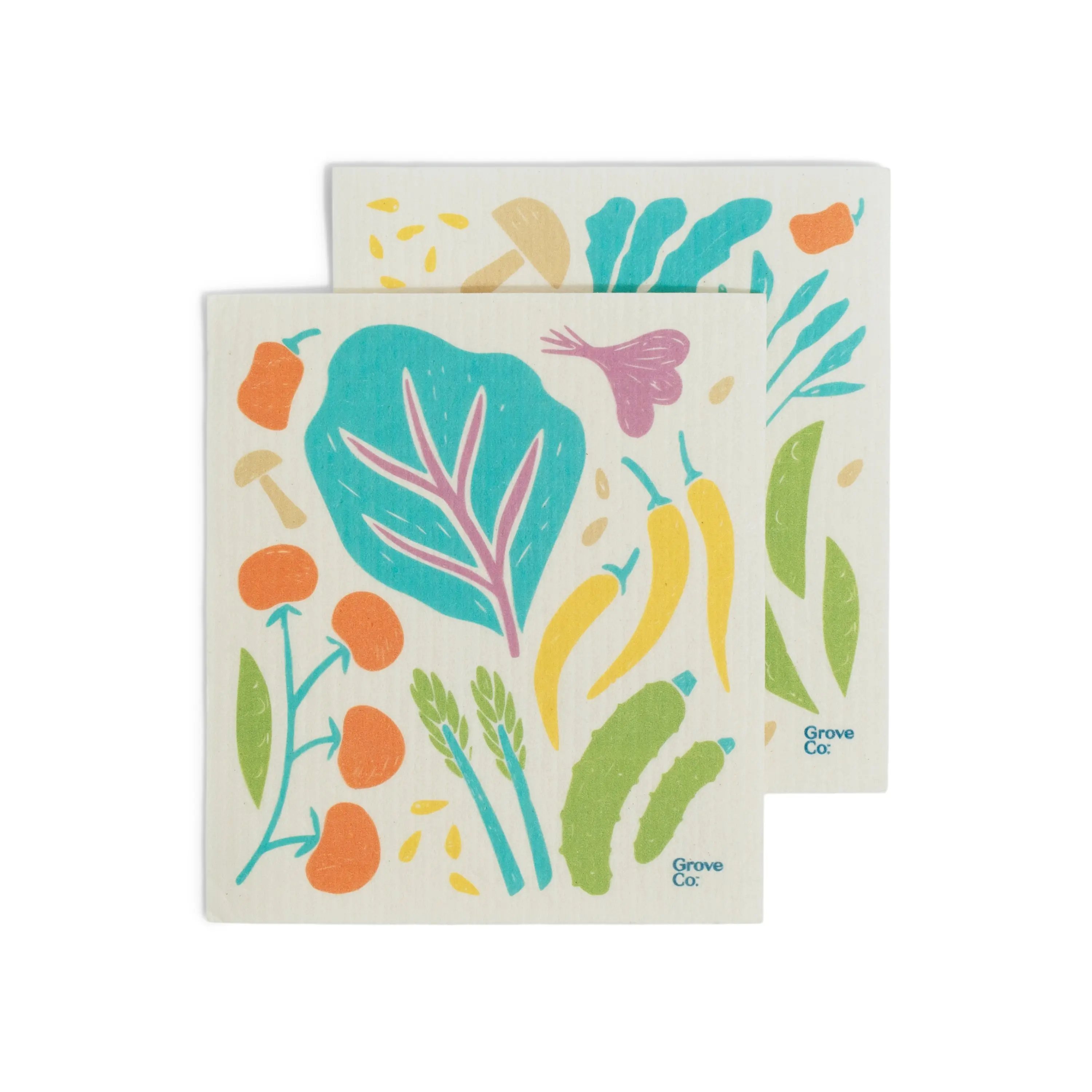 Swedish Dishcloths - Absorbent, Assorted Prints, Multifunctional Dish Towels for Drying Dishes, Wipe Clean, Long-Lasting Up to 6 Months