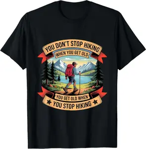 Funny Hiking Shirts Men Women, Road Trip Mountain Camping T-Shirt