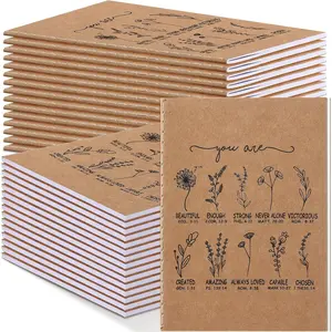 30 count Christian  Bulk Mini Christian Notebook Wildflower  Verse Notepad Christmas Inspirational Prayer Journal Bulk Christmas Gifts for Church Members Men Women Teacher Nurse