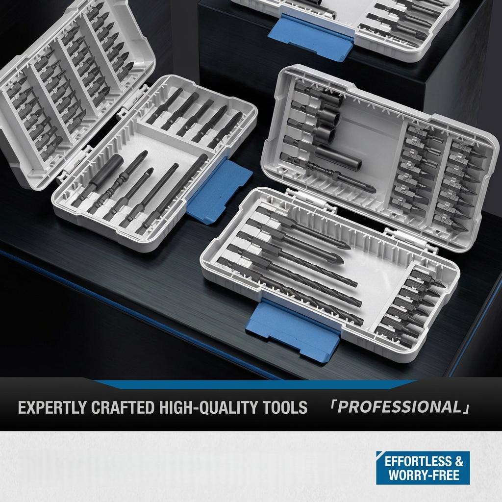 29 PCS S2 Steel Impact Screwdriver Bit & Socket Set, Telescopic Extension Bar Quick Change Kit, High Torque Bits with 6-10mm Nut Drivers, 1/4" Hex Shank for Automotive Tight Spot Repair