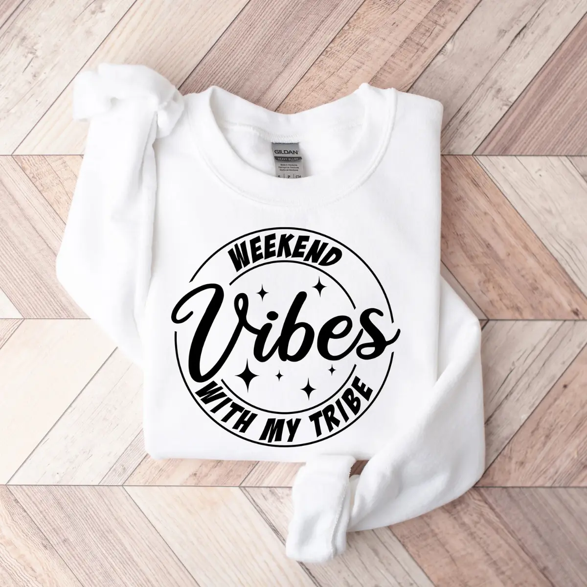 Weekend Vibes With My Tribe, Girls Trip sweater, Girls Vacation sweater Girls Weekend Trip,  Vacay Mode sweater  Family Vacay Mode