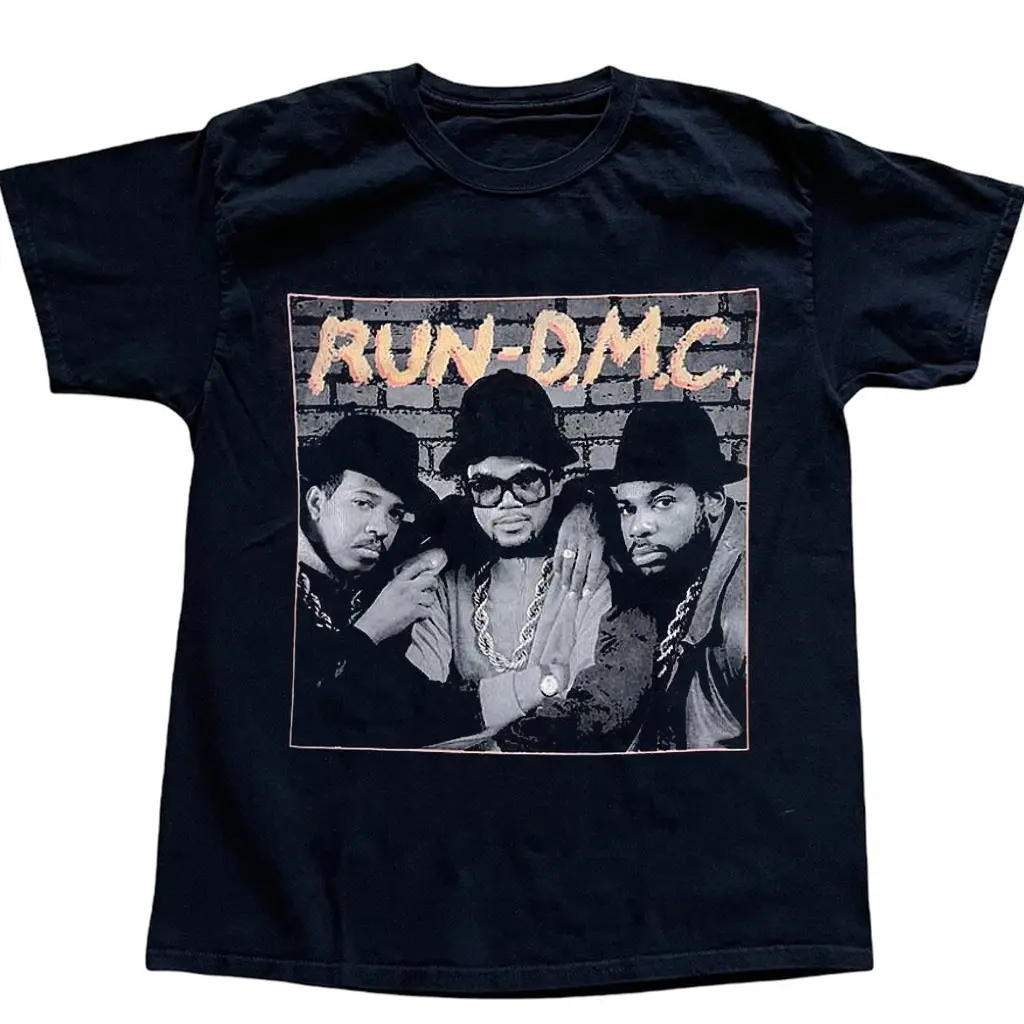 It's Tricky Run-D.M.C. Old School Rap Nostalgia Tee HY6519