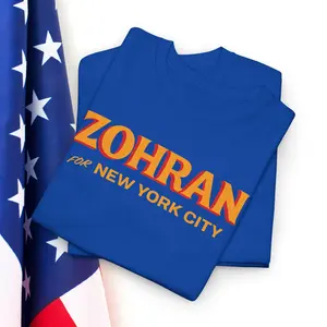 Zohran Mamdani for Mayor T-shirt, Zohran For New York City Shirt, Progressive Democrats Tee, Unisex Cotton Short Sleeve
