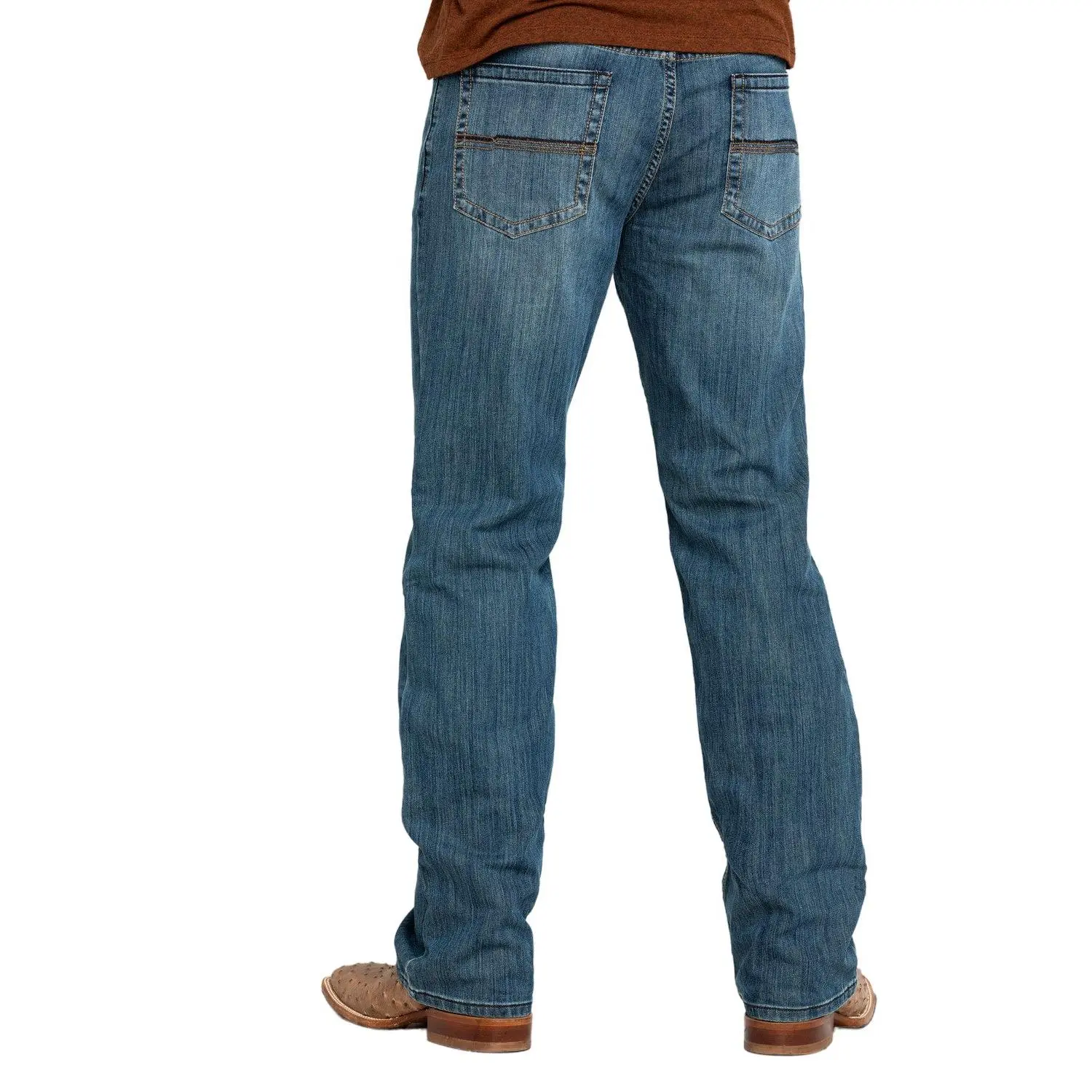 Cody James Men's Bozeman Medium Wash Slim Bootcut Stretch Denim Jeans - Cmba19d11-Mdw