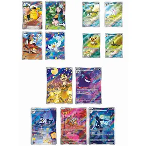 13 pcs Pokémon TCG Chinese Exclusive promo cards Bundle:Captain Pikachu, Eeveelutions (Umbreon, Leafeon, Sylveon) & Gengar  AR Holo NM  CBB1C-07 09/09