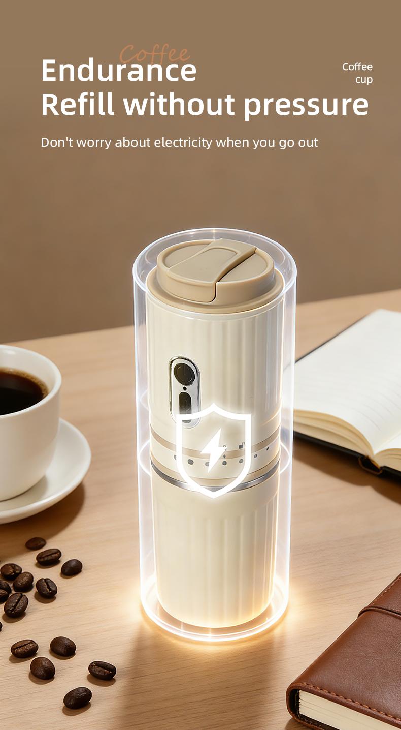 Portable Coffee Machine - Household Kitchen Appliance for Coffee and Tea Brewing