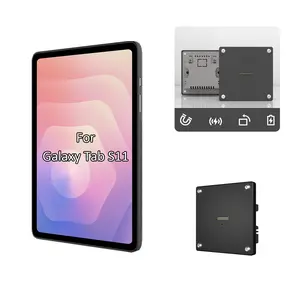 AC Magnetic Wall Mount Charger for Samsung Galaxy Tab S11 11" – 15W Fast Charge Base + Magnetic Case, Smart Home Wall Dock Tablet Stand