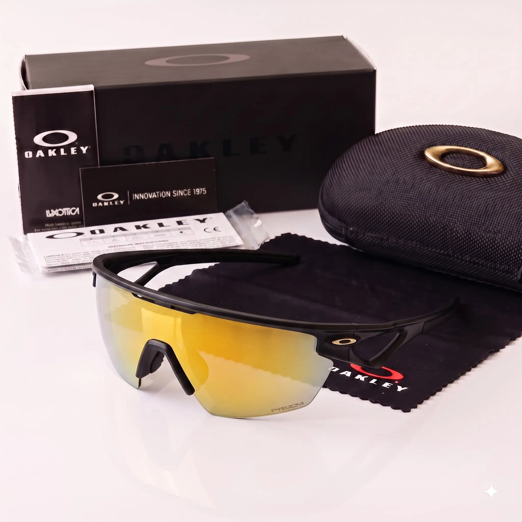 [ Buy 2, Get 1 FREE ] Oakley Polarized Fishing Sunglasses Square Frame UV Protection Sport Eyewear for Men Women
