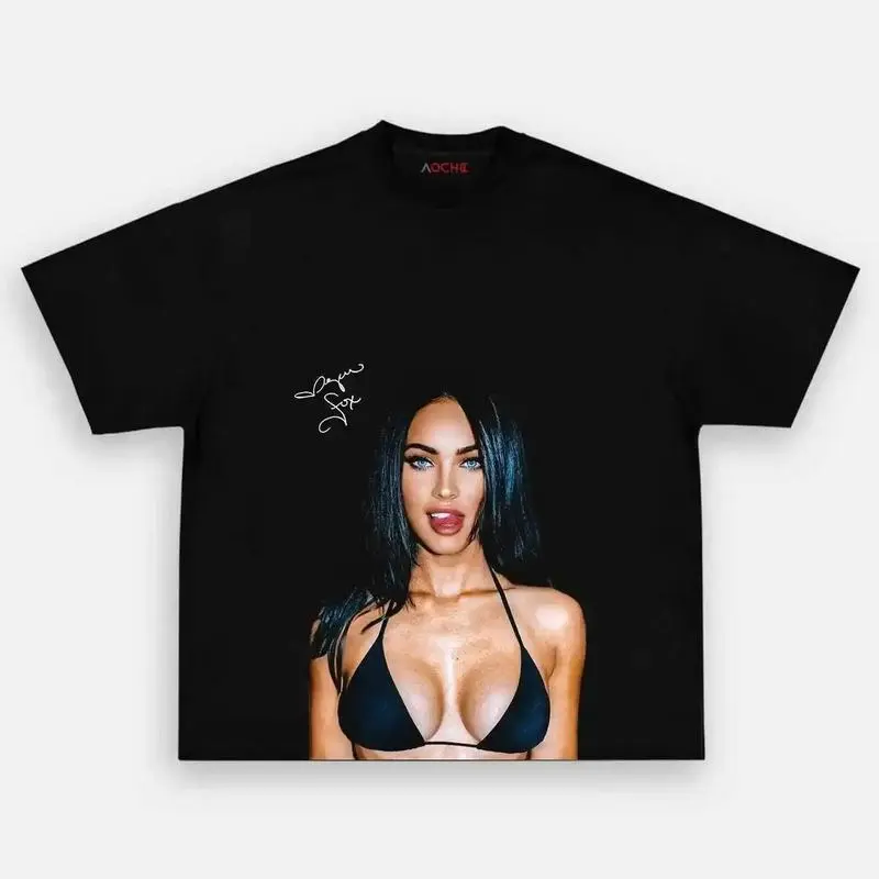 Youth and Adult MEGAN FOX Star Tee, Famous Actresses Graphic Tee, Famous Music Artists Tee, Gift For Him, Gift For Her, Vintage Y2K Graphic T-Shirt