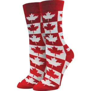 Ladies Maple Leaf Socks