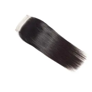 BRBL HD Straight 6x6 Lace Closure - Straight Hair with Lace Closure, 6 Inches Long