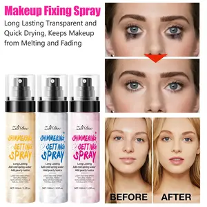 Long-Lasting Setting Spray: Locks Makeup All Day, Keeps Skin Fresh, No Greasy Feel, Fits All Skin Types, Easy to Carry