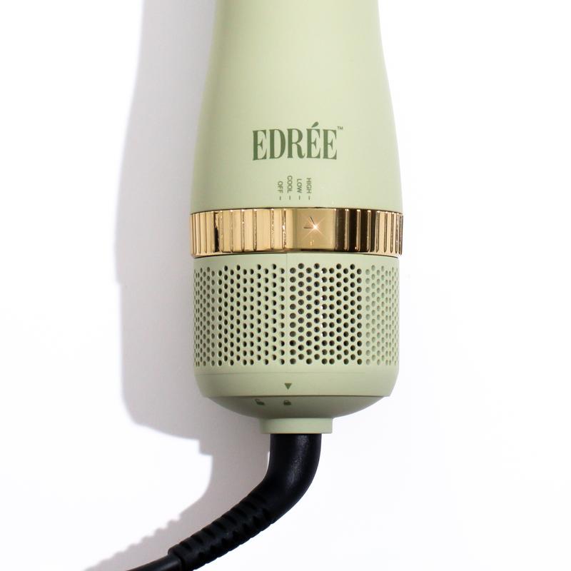 The Bella Sage Hair Blow Dryer & Volumizer Brush | 2 Titanium Brush Heads (43mm & 57mm)